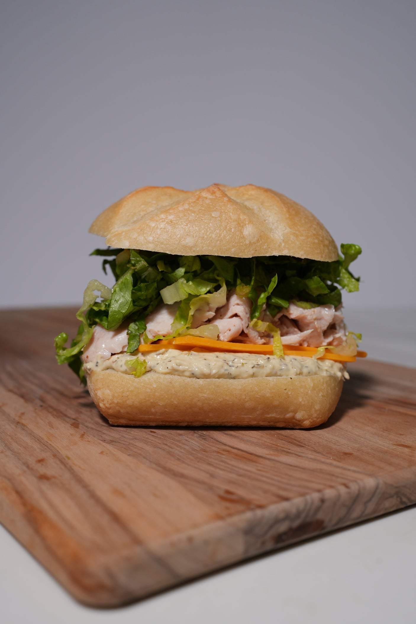 Turkey, Cheddar, & Apple on Ciabatta