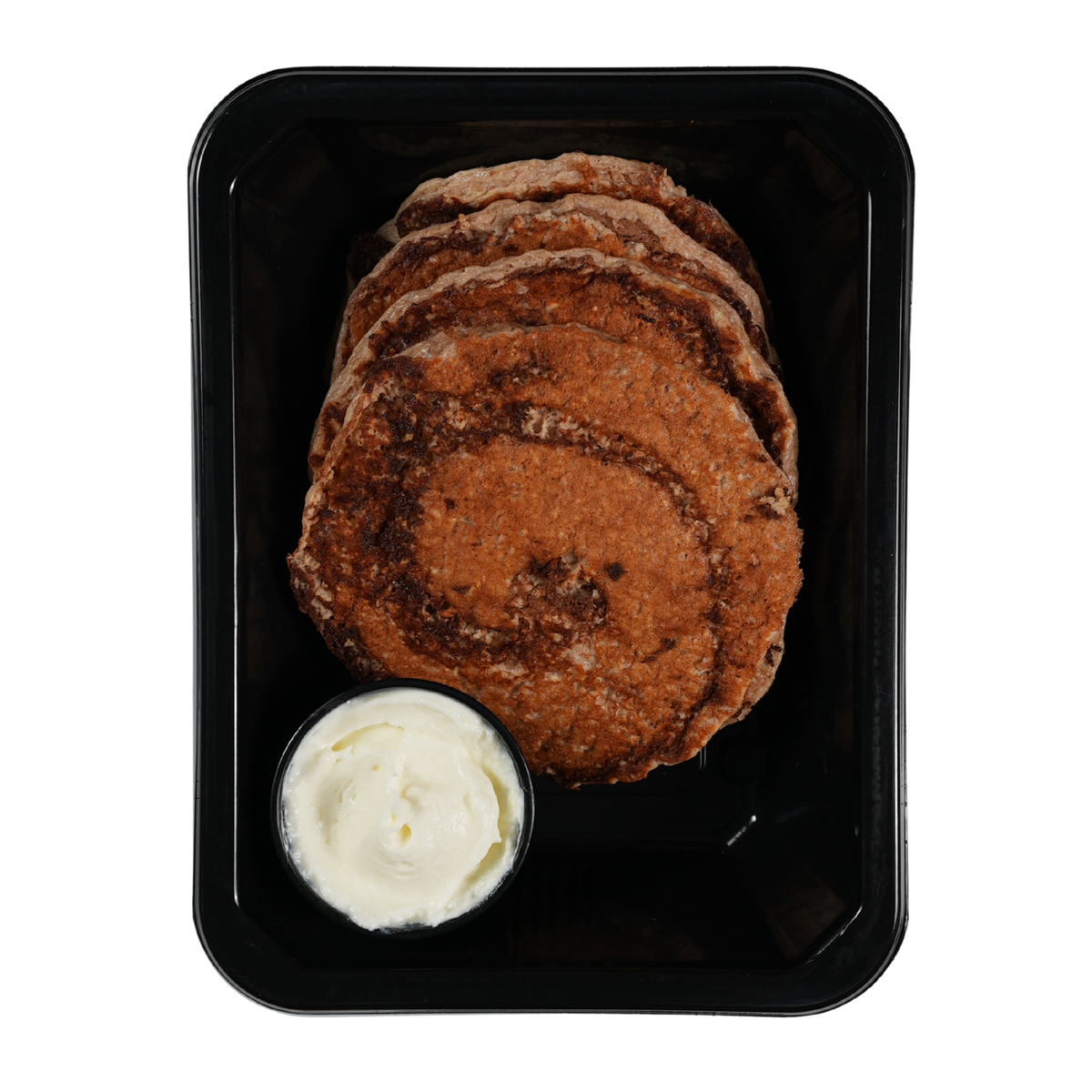 Cinnamon Swirl Protein Pancakes