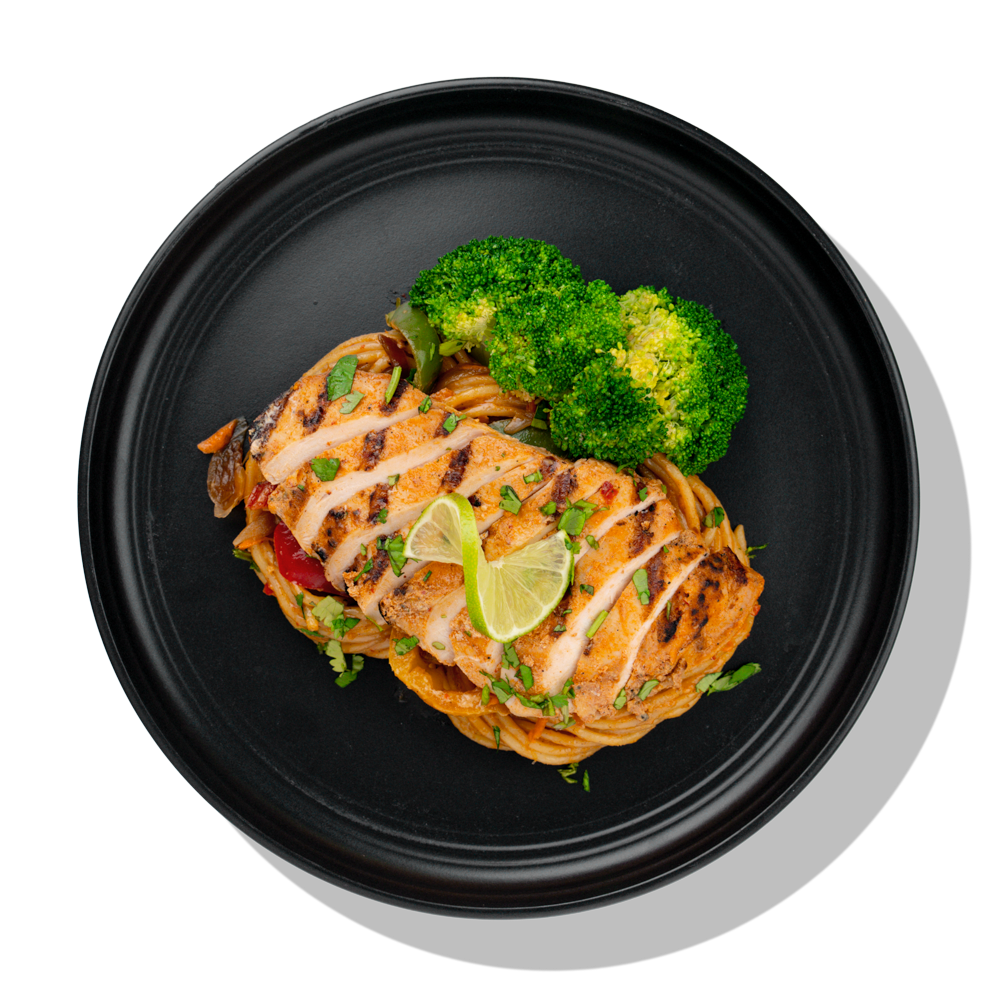 Thai Chicken Peanut Noodles