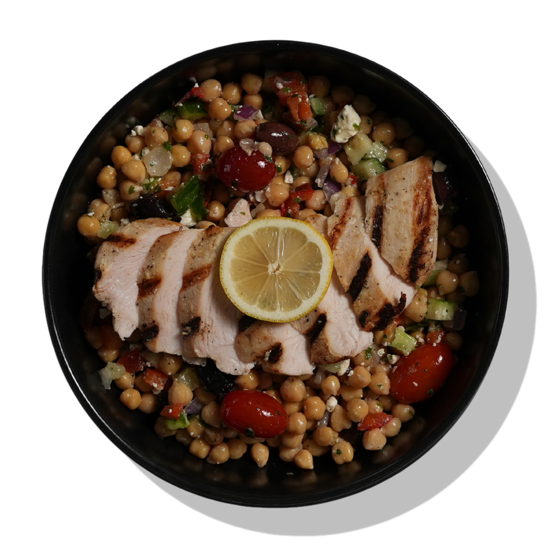 Greek Chicken & Chickpea Salad