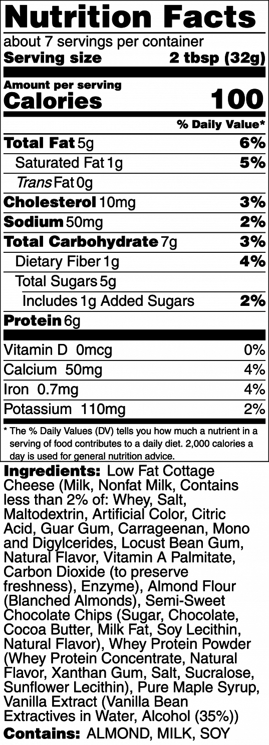 Chocolate Chip Protein Cookie Dough