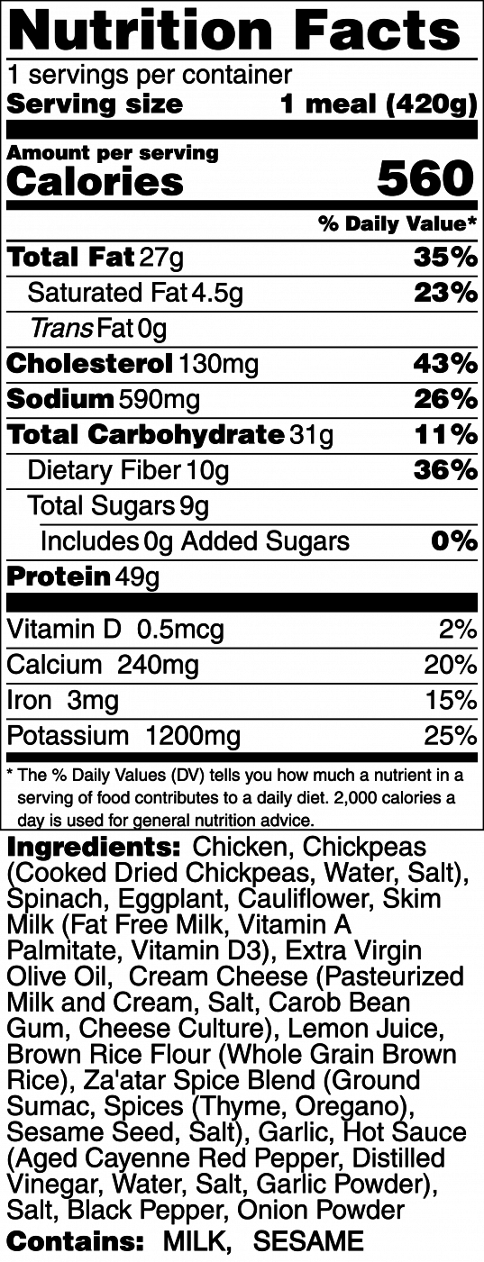 Mediterranean Spiced Chicken