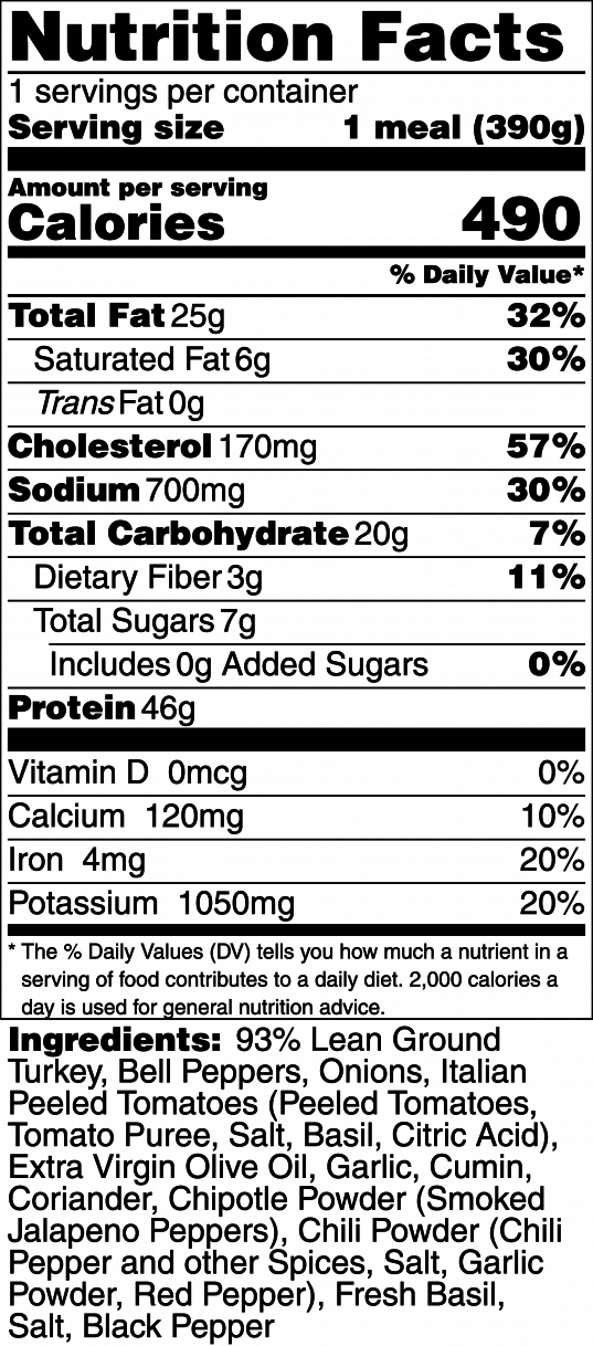 Chipotle Chili (Low Carb)