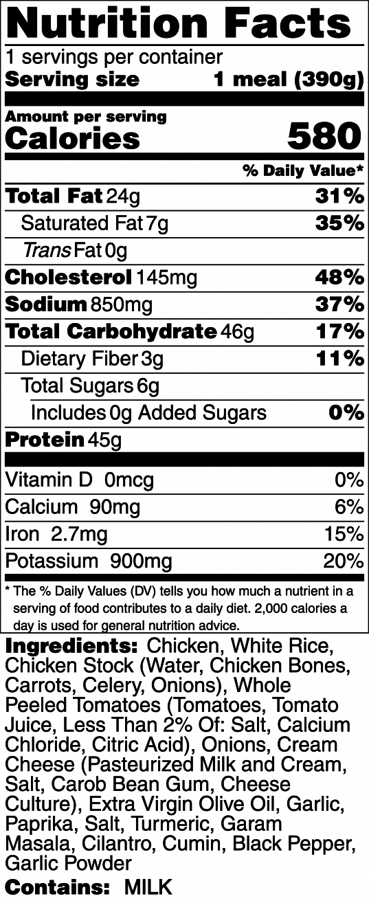 Chicken Tikka Masala