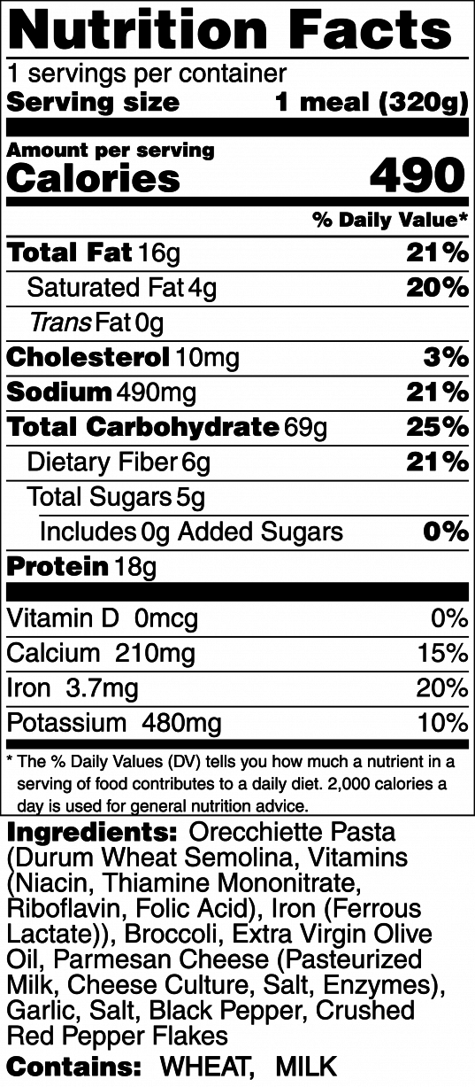 Orecchiette and Broccoli
