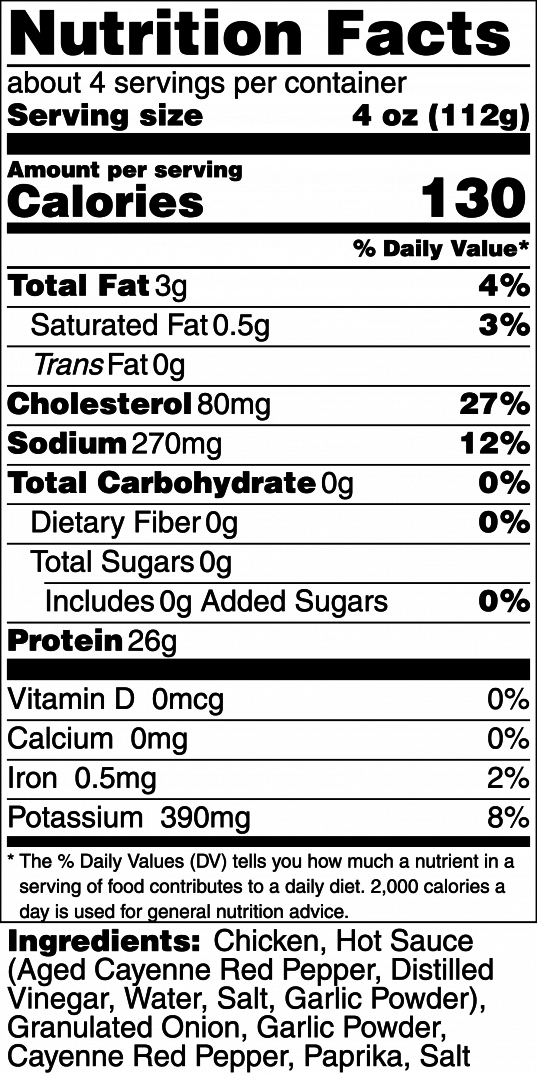 A La Carte - Buffalo Chicken Bites