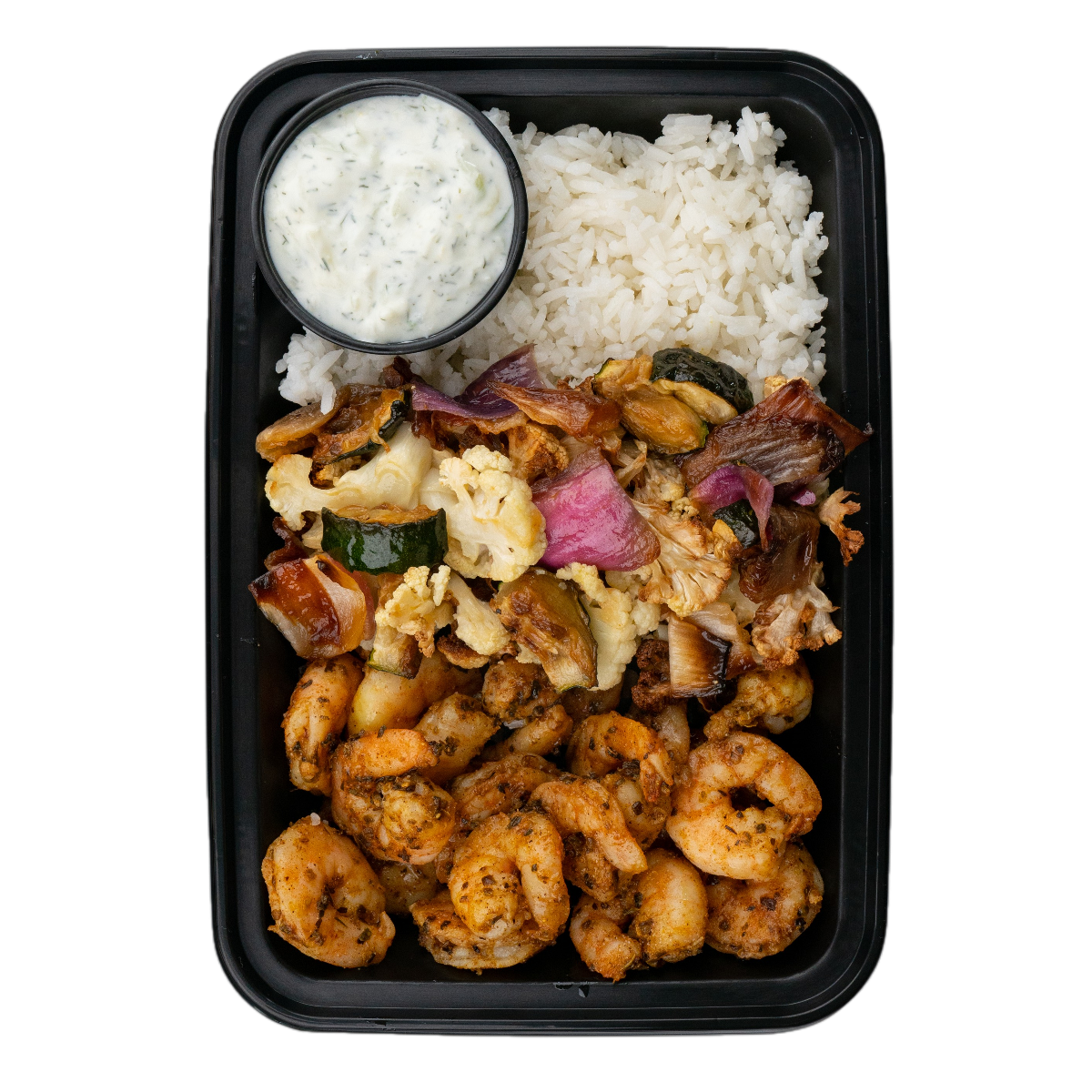 zucchini & red onion