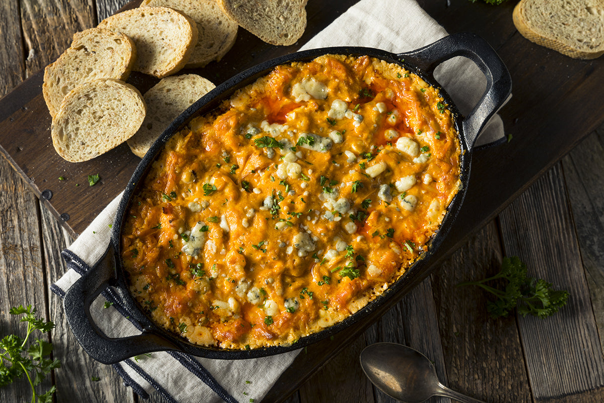 Hill's Favorite Buffalo Chicken Dip - Blog | Eat Clean Bro