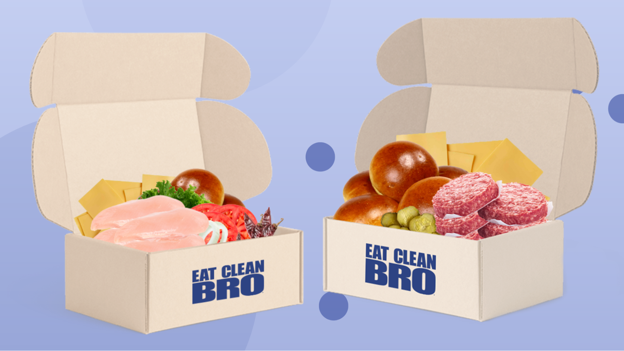 High Protein Meals For You: Burger Box & Chicken Box – Eat Clean Bro