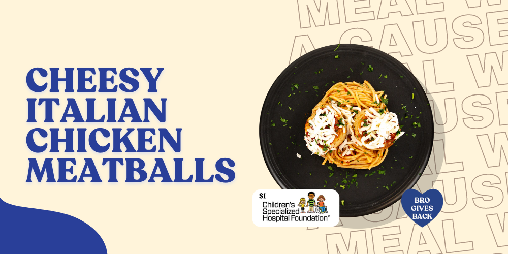 A Meal That Matters: Cheesy Italian Chicken Meatballs for Charity