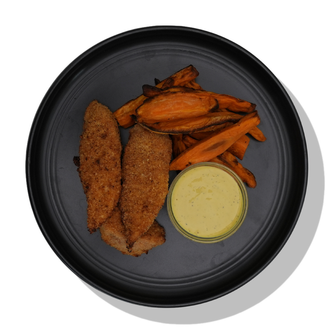 Chicken Tenders & Sweet Potato Wedges