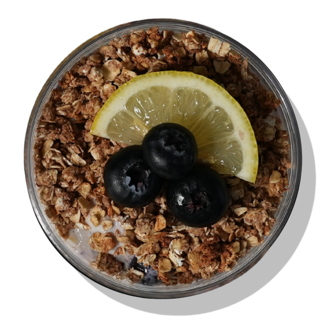 Lemon Blueberry Protein Overnight Oats