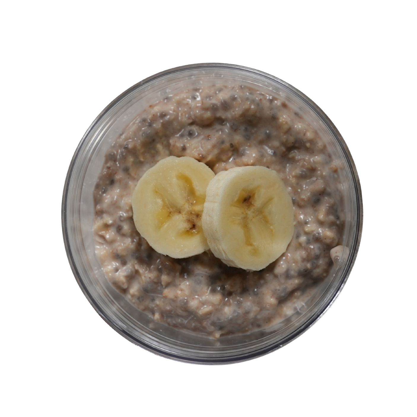 Bananas Foster Overnight Oats