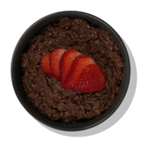 Chocolate Strawberry Protein Overnight Oats