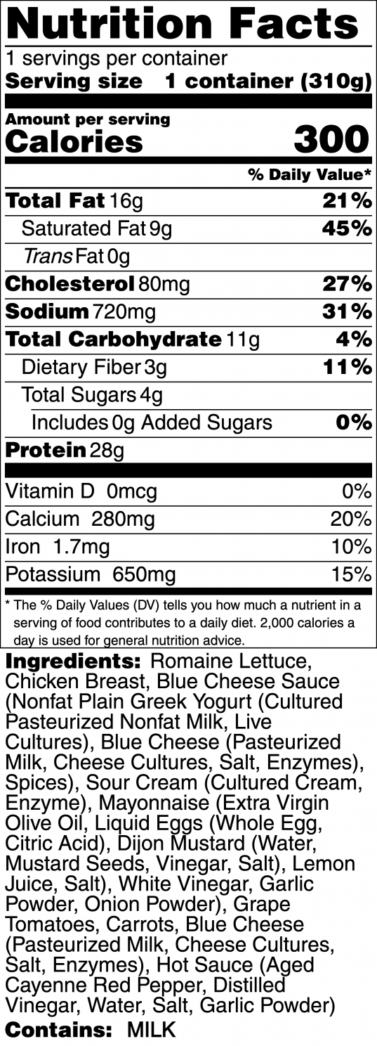 Buffalo Chicken Salad