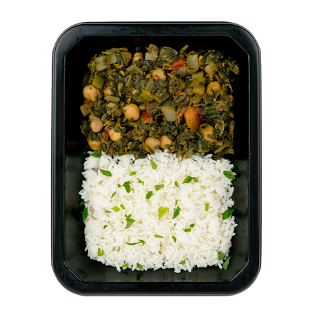 Chickpea & Spinach Curry