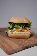 Turkey, Cheddar, & Apple on Ciabatta