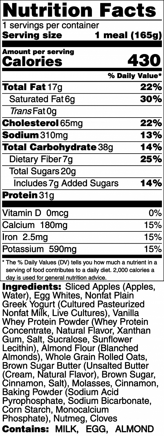 Gingerbread Protein Pancakes