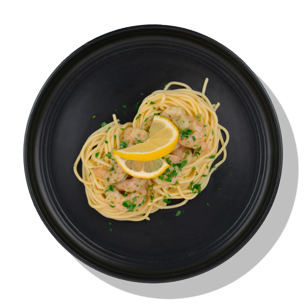 Shrimp Scampi with Spaghetti