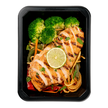 Thai Chicken Peanut Noodles