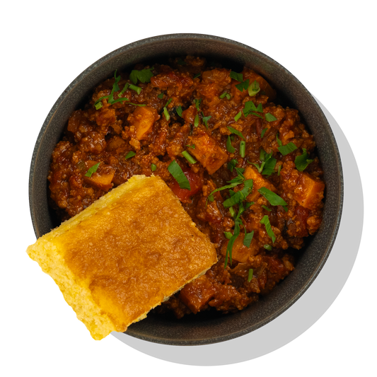 Turkey Pumpkin Chili & Cornbread - LIMITED TIME