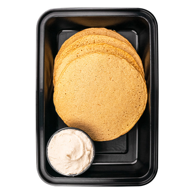 Carrot Cake Protein Pancakes