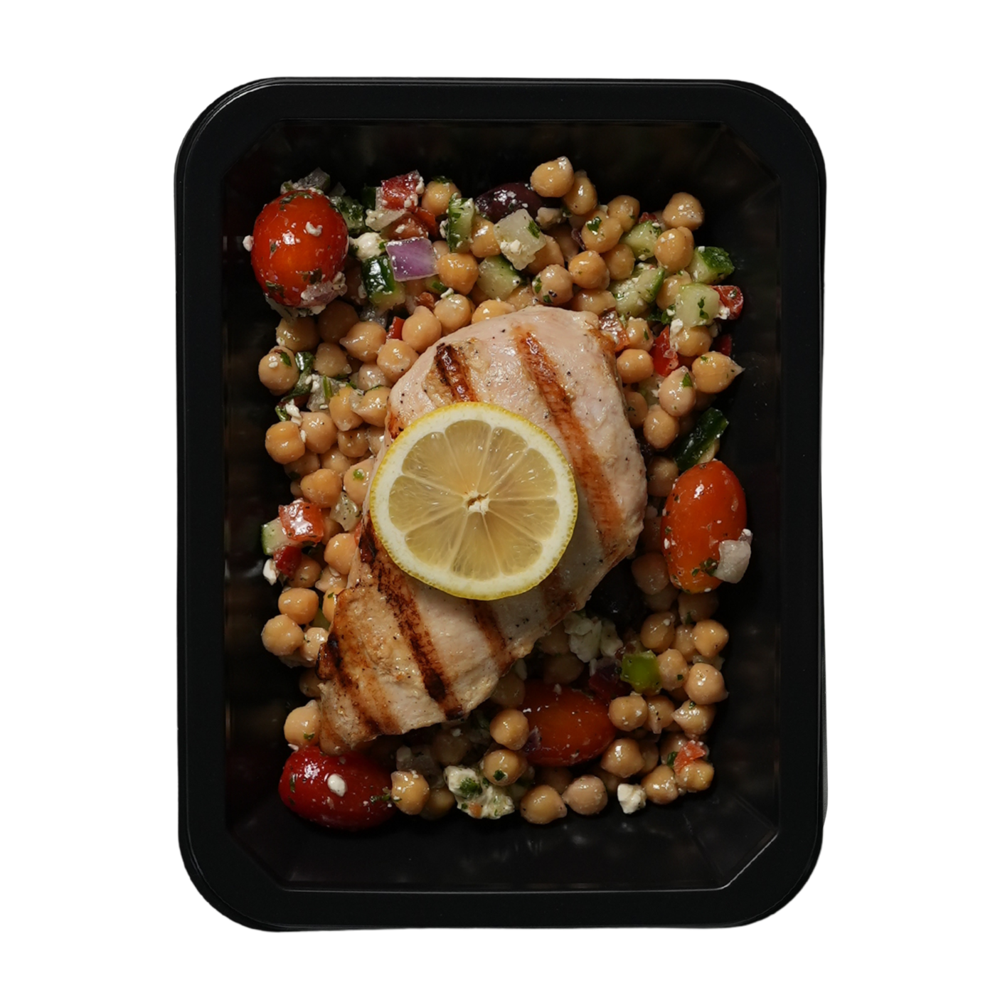 Greek Chicken & Chickpea Salad