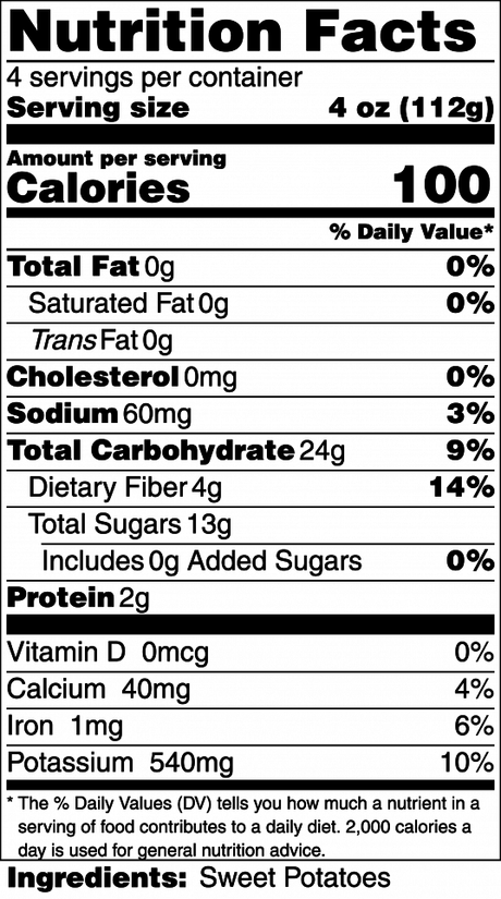 A La Carte - Roasted Sweet Potatoes
