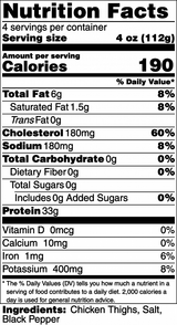 A La Carte - Chicken Thighs