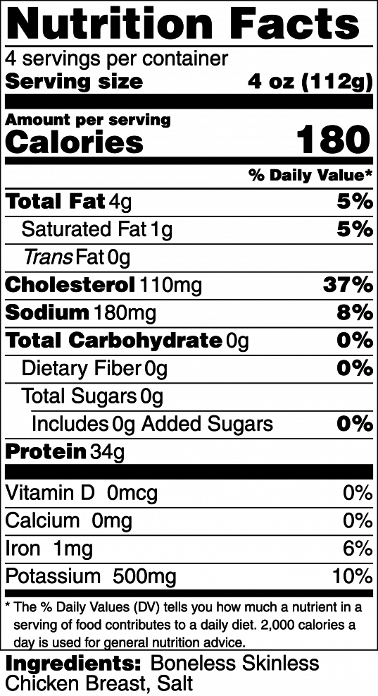 Shredded Chicken A La Carte Protein Eat Clean Bro