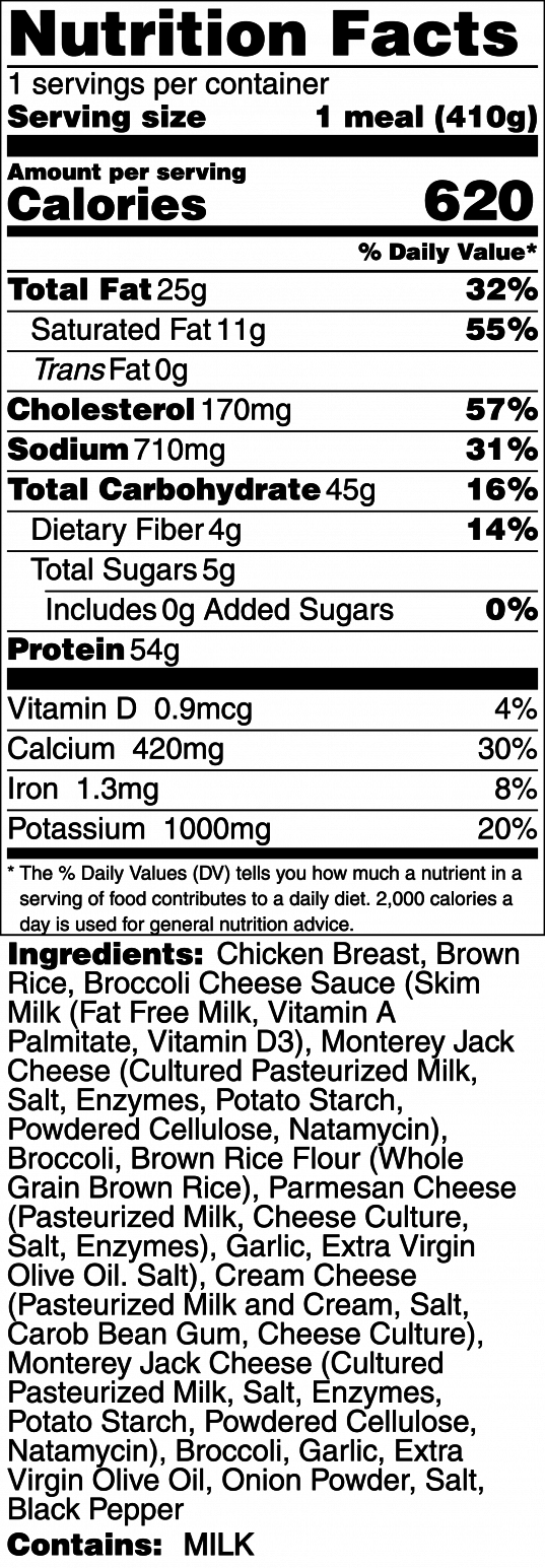 Cheesy Broccoli Stuffed Chicken - BRO GIVES BACK!