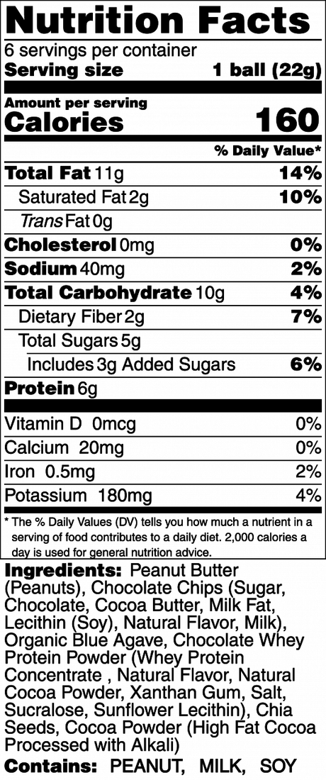 Chocolate Peanut Butter Protein Balls