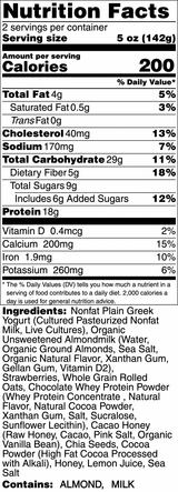 Chocolate Strawberry Protein Overnight Oats