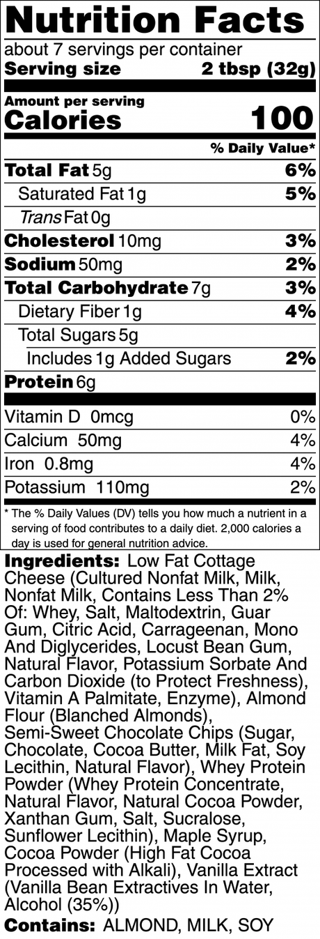 Double Chocolate Protein Cookie Dough