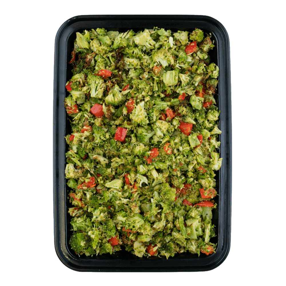 Broccoli Rice & Bell Peppers: Container Photo